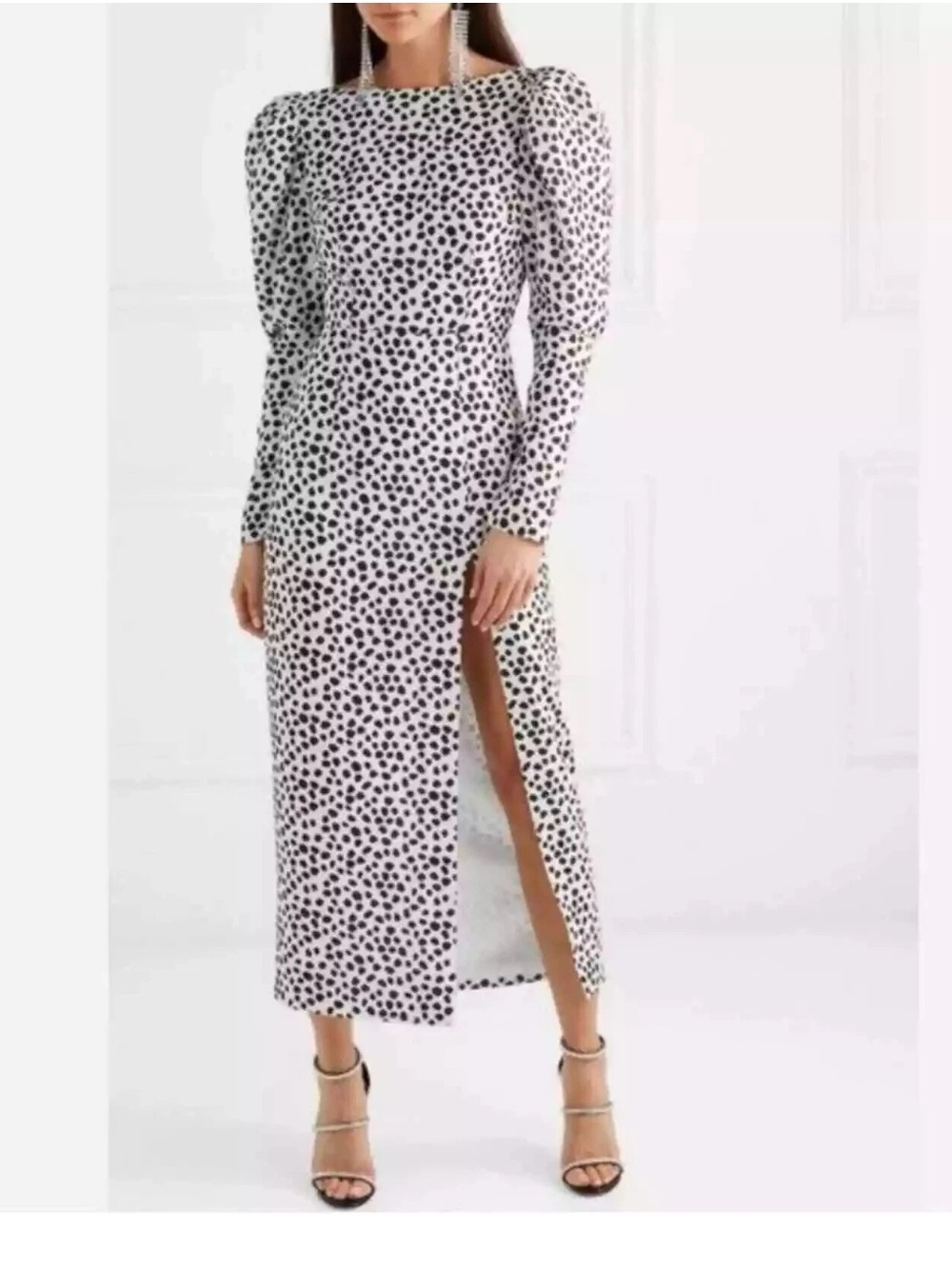16Arlington Fia Printed Crepe De Chine Midi Dress